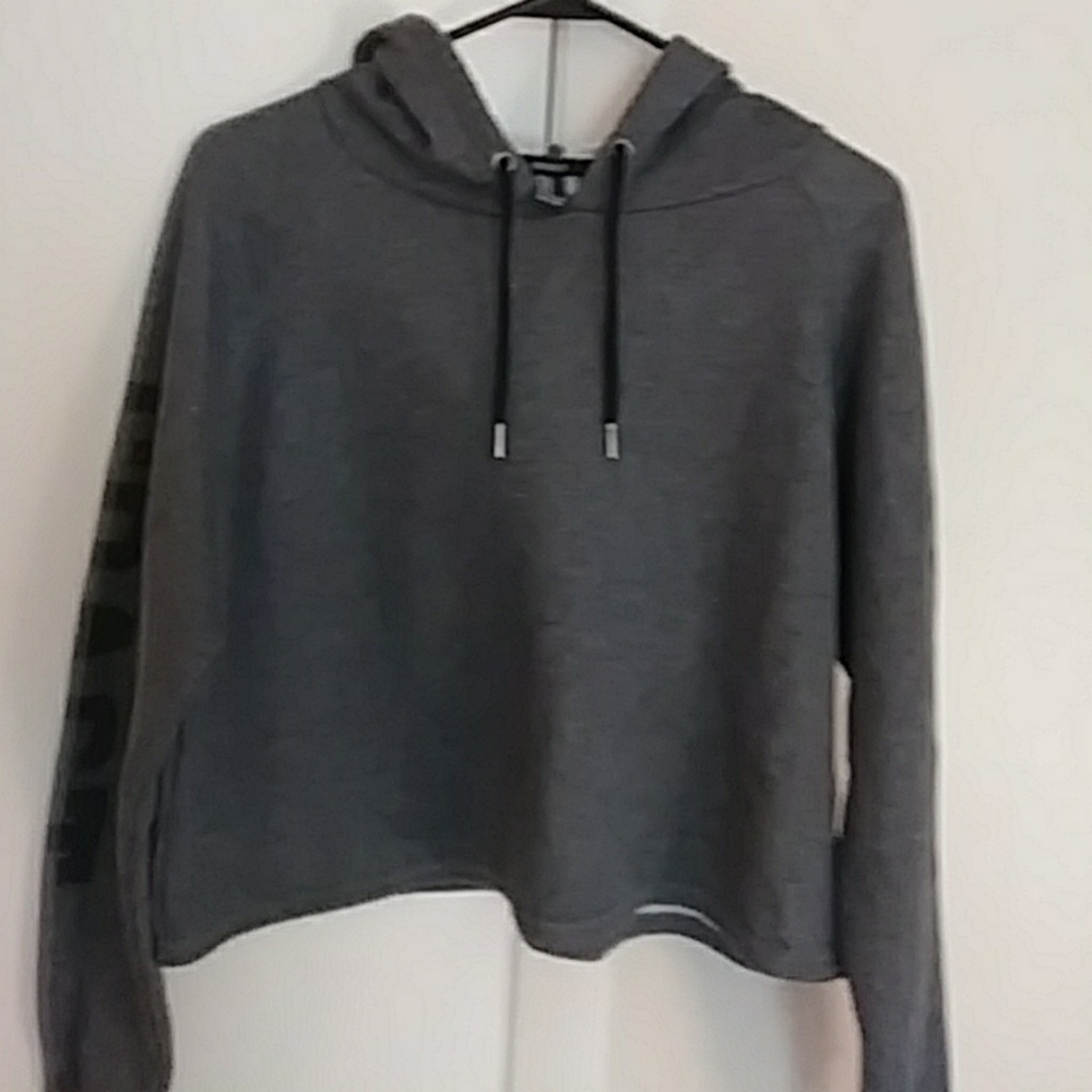 Sweat hoodie crop